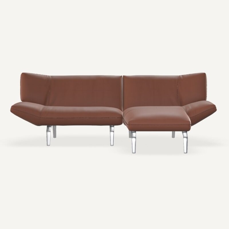 Leolux Devon Sofa 2-sitzig mit Chaiselongue