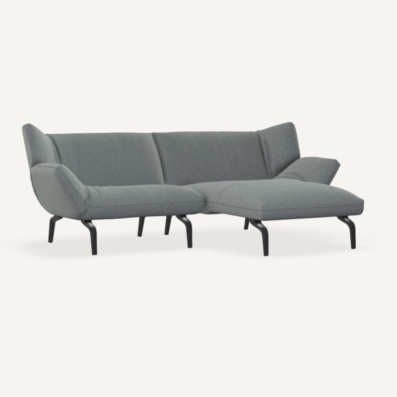 Leolux Devon Sofa 2-sitzig mit Chaiselongue gro&szlig;