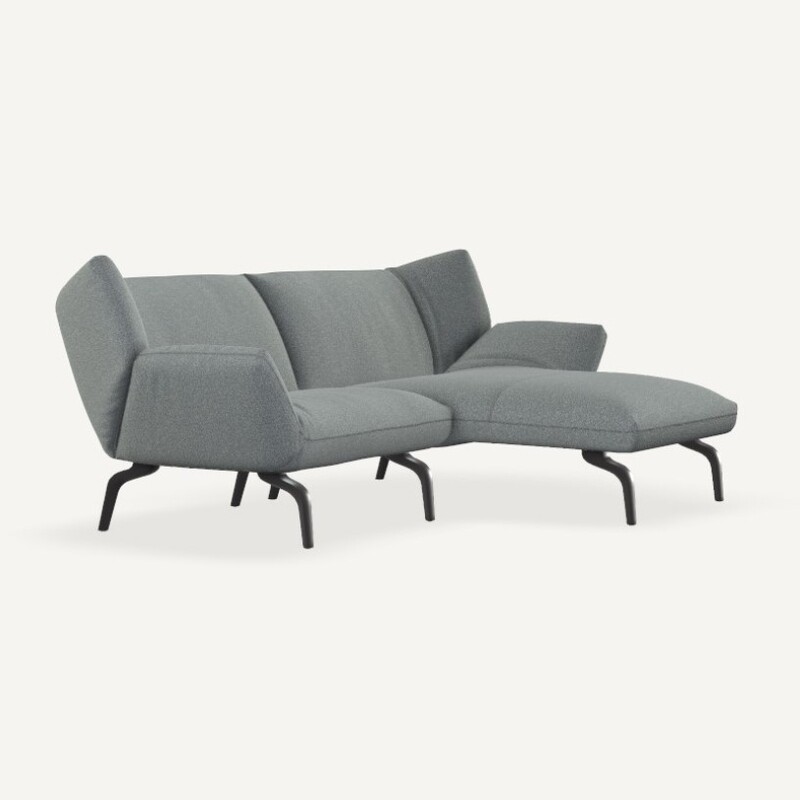 Leolux Devon Sofa 2-sitzig mit Chaiselongue gro&szlig;