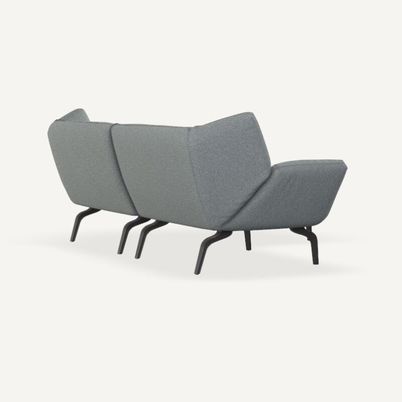 Leolux Devon Sofa 2-sitzig mit Chaiselongue gro&szlig;