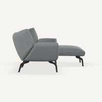 Leolux Devon Sofa 2-sitzig mit Chaiselongue groß