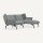 Leolux Devon Sofa 2-sitzig mit Chaiselongue groß