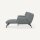 Leolux Devon Sofa 2-sitzig mit Chaiselongue groß