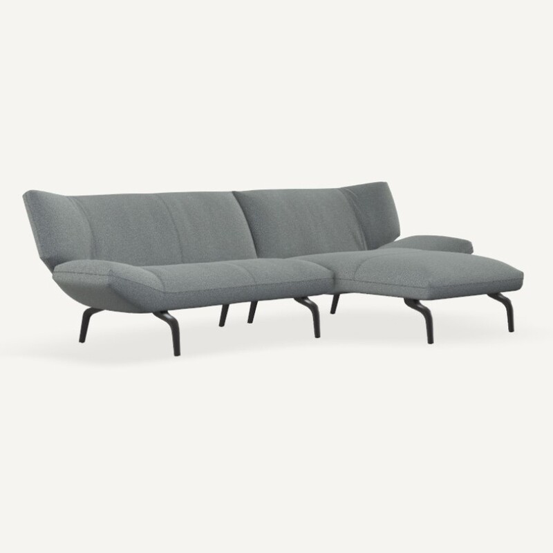 Leolux Devon Sofa 2,5-sitzig mit Chaiselongue