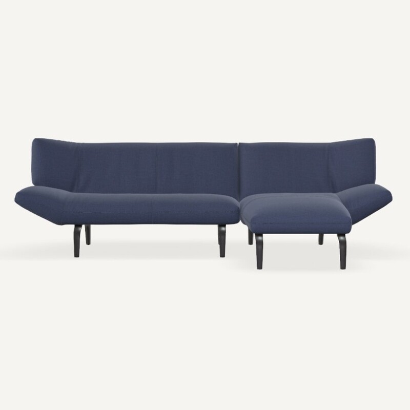 Leolux Devon Sofa 2,5-sitzig mit Chaiselongue