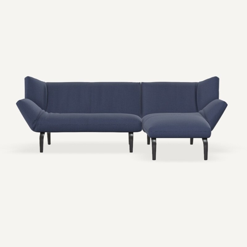 Leolux Devon Sofa 2,5-sitzig mit Chaiselongue