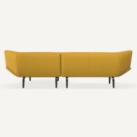 Leolux Devon Sofa 2,5-sitzig mit Chaiselongue groß