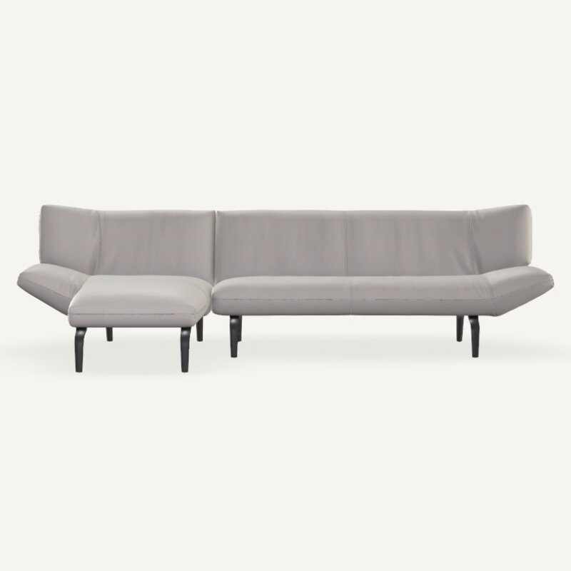 Leolux Devon Sofa 2,5-sitzig mit Chaiselongue