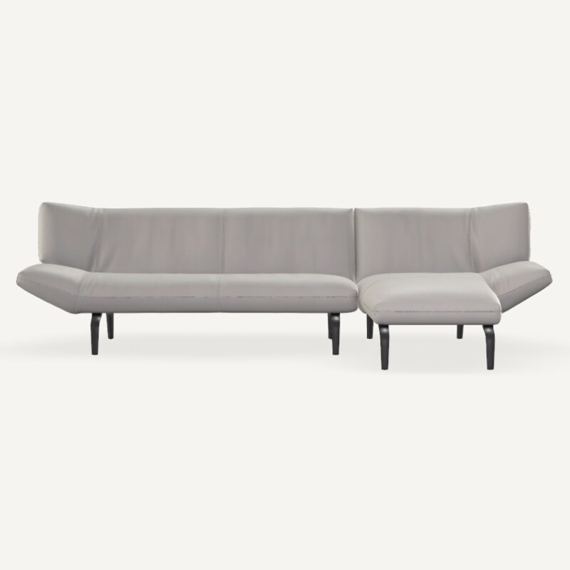 Leolux Devon Sofa 2,5-sitzig mit Chaiselongue