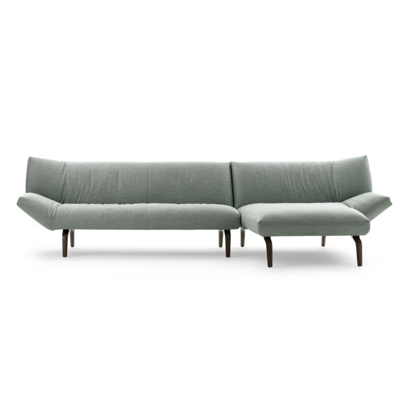 Leolux Devon Sofa 3-sitzig mit Chaiselongue Large