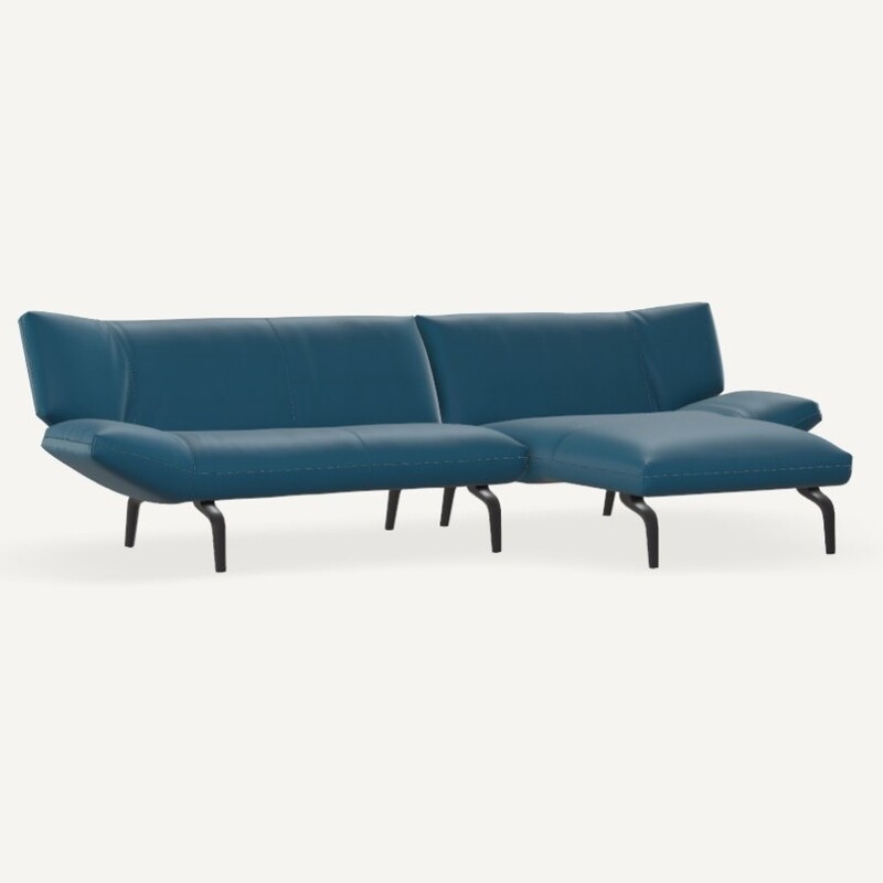 Leolux Devon Sofa 3-sitzig mit Chaiselongue groß