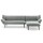 Leolux Devon Sofa 3-sitzig mit Chaiselongue groß