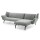 Leolux Devon Sofa 3-sitzig mit Chaiselongue groß