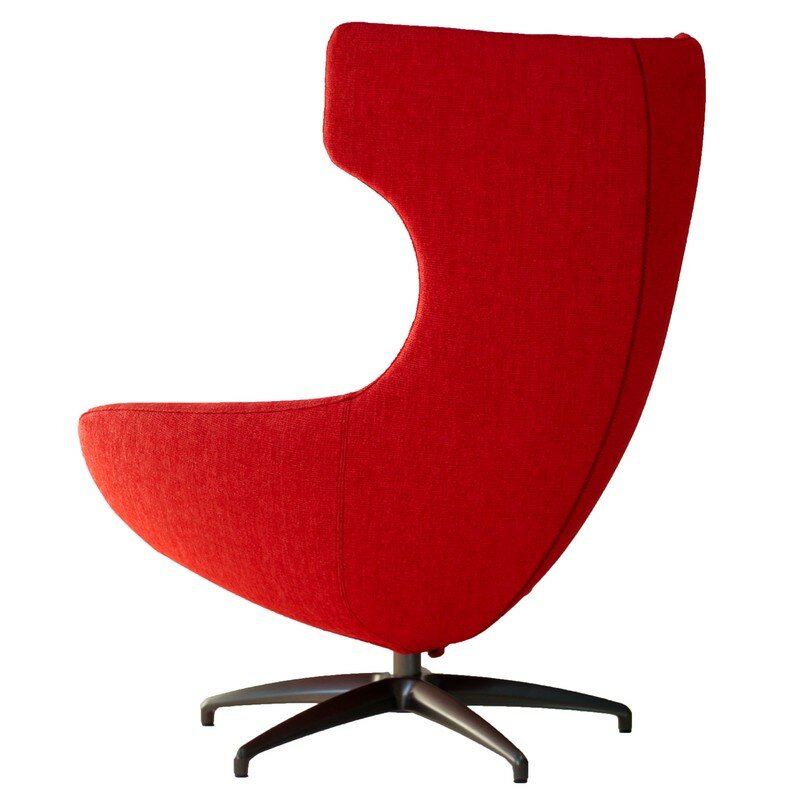 Leolux Caruzzo Sessel mit Hocker - Reduziertes Ausstellungsst&uuml;ck