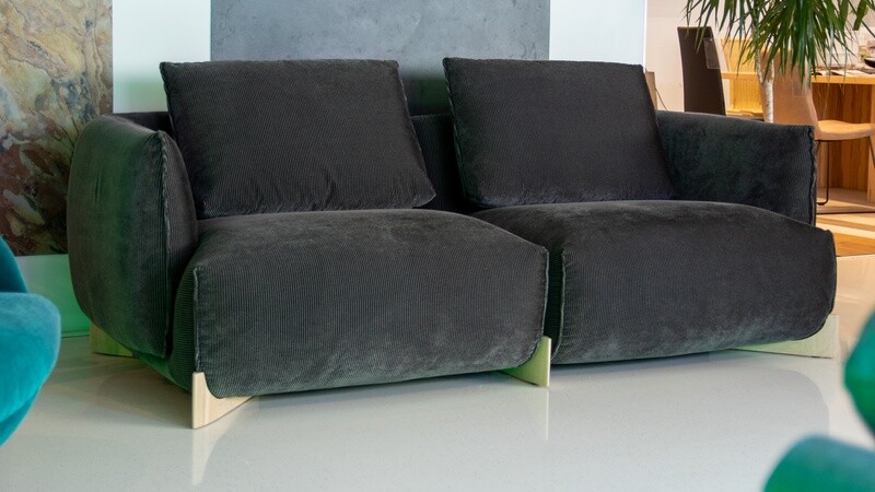 Leolux Naila Sofa Zweisitzer Ausstellungsst&uuml;ck