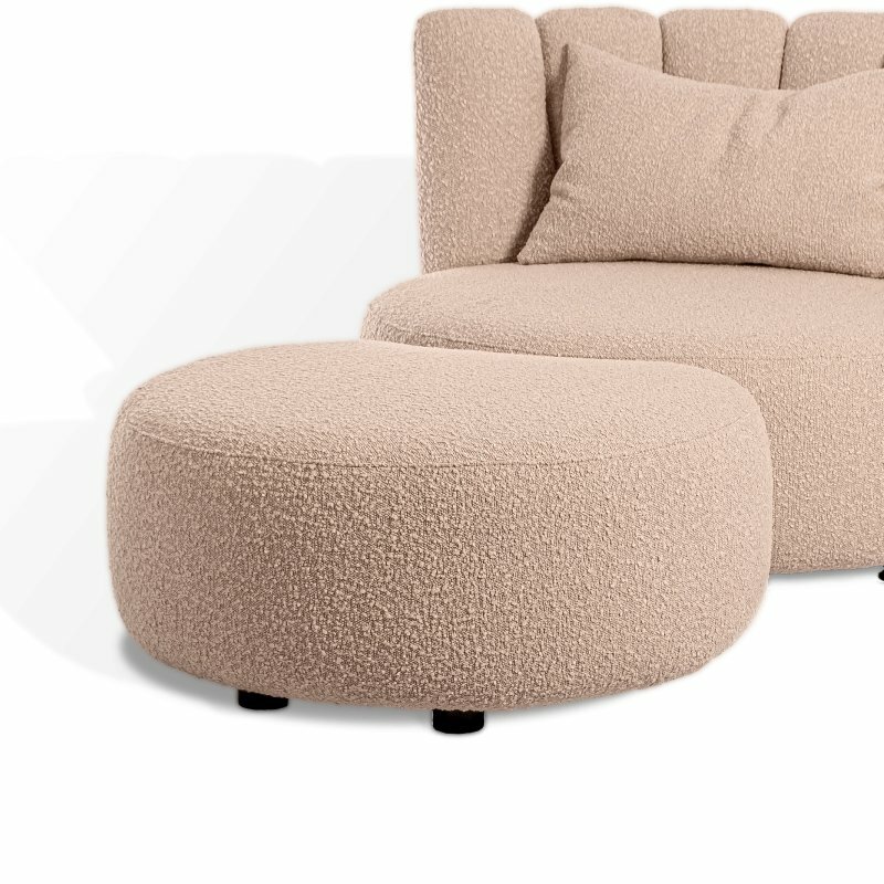 KFF Gaia Divano Big Lounge Sessel inkl. Ottomane