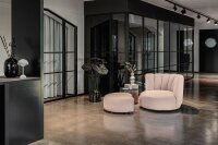 KFF Gaia Divano Big Lounge Sessel mit Hocker