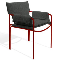 KFF Loop Armlehnstuhl mit Polsterhusse