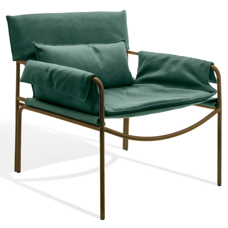 KFF Loop Lounge Armlehnsessel mit Polsterhusse