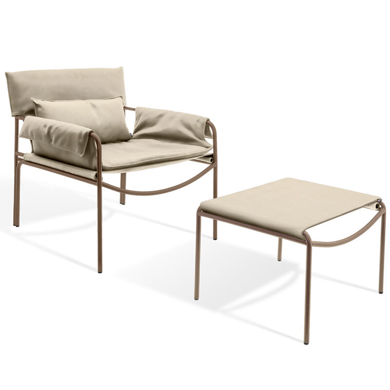 KFF Loop Lounge Armlehnsessel mit Polsterhusse