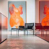 KFF Loop Lounge Armlehnsessel mit Polsterhusse