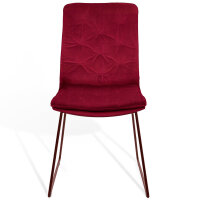 KFF Arva Stitch Stuhl Drahtkufengestell