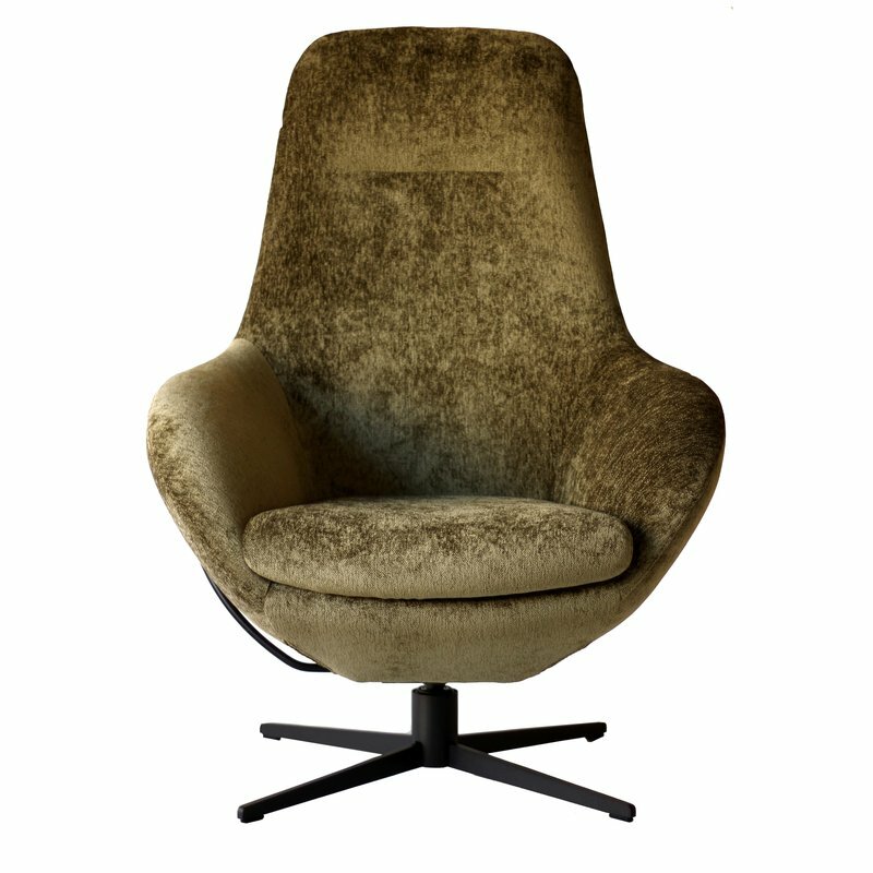 Signet Manira Sessel in Bezug Verona moos