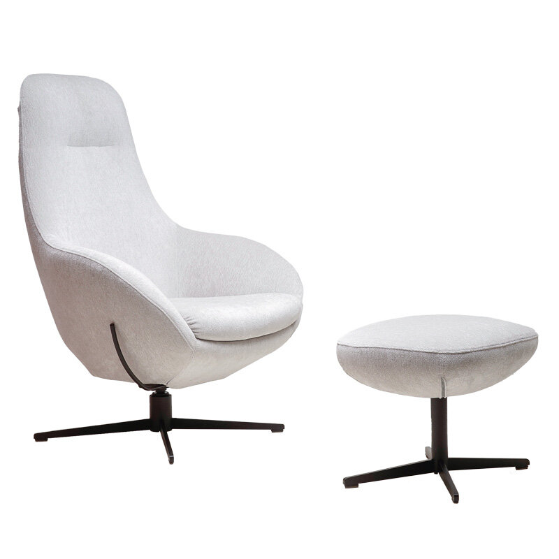 Signet Manira Sessel mit Hocker