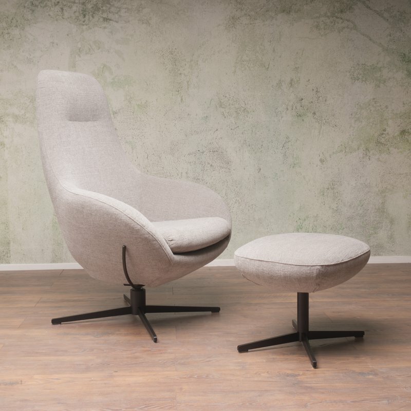 Signet Manira Sessel mit Hocker
