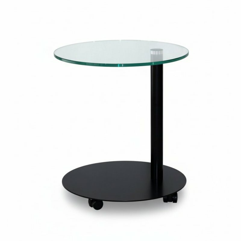 Killinger Carellino Rondo Beistelltisch Metall schwarz