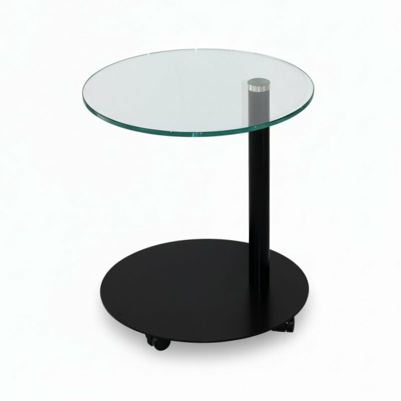 Killinger Carellino Rondo Beistelltisch Metall schwarz