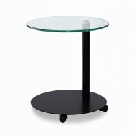 Killinger Carellino Rondo Beistelltisch Metall schwarz