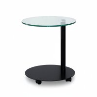 Killinger Carellino Rondo Beistelltisch Metall schwarz