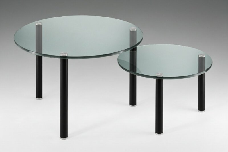 Killinger Circulo Couchtisch in Metall schwarz