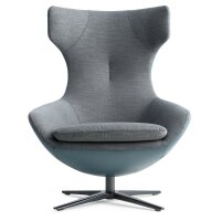 Leolux Caruzzo Sessel Pure mit kontrastierenden Bezügen