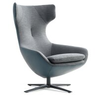 Leolux Caruzzo Sessel Pure mit kontrastierenden Bezügen