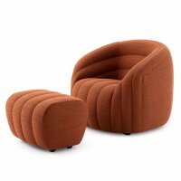 Pode Balini Clubsessel mit Hocker