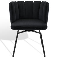 KFF Gaia Armlehnstuhl 4-Fuß-Rundrohr-Kreuzgestell (7 Rückenelemente)