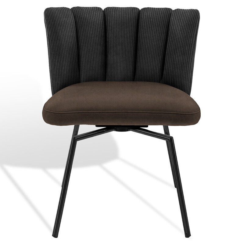 KFF Gaia Stuhl 4-Fu&szlig;-Rundrohr-Kreuzgestell