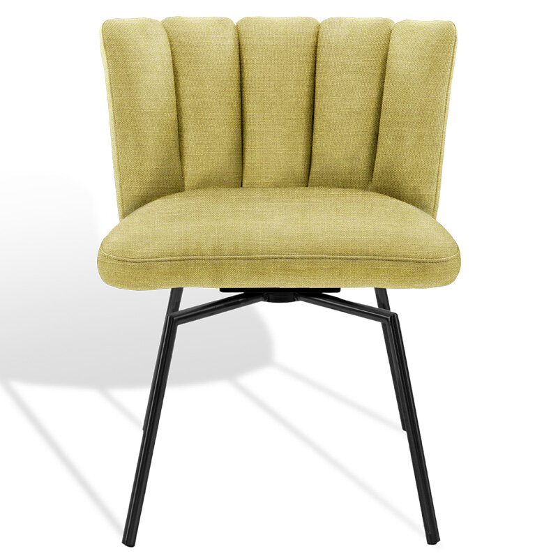 KFF Gaia Stuhl 4-Fu&szlig;-Rundrohr-Kreuzgestell