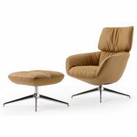 Leolux Lodey Sessel und Hocker