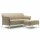 Leolux Mayon Sofa 2,5-sitzig mit Hocker