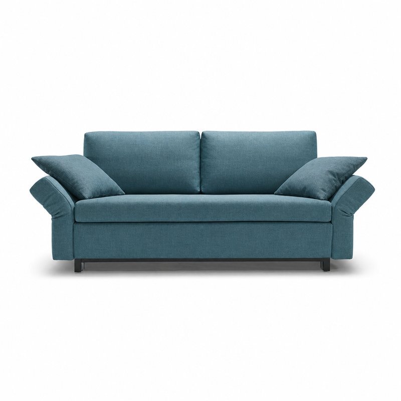 Signet Nick Schlafsofa Breite 164 cm in Bezug Stoff Imola lagoon