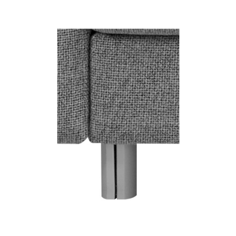 Holzfuss Buche flach oval