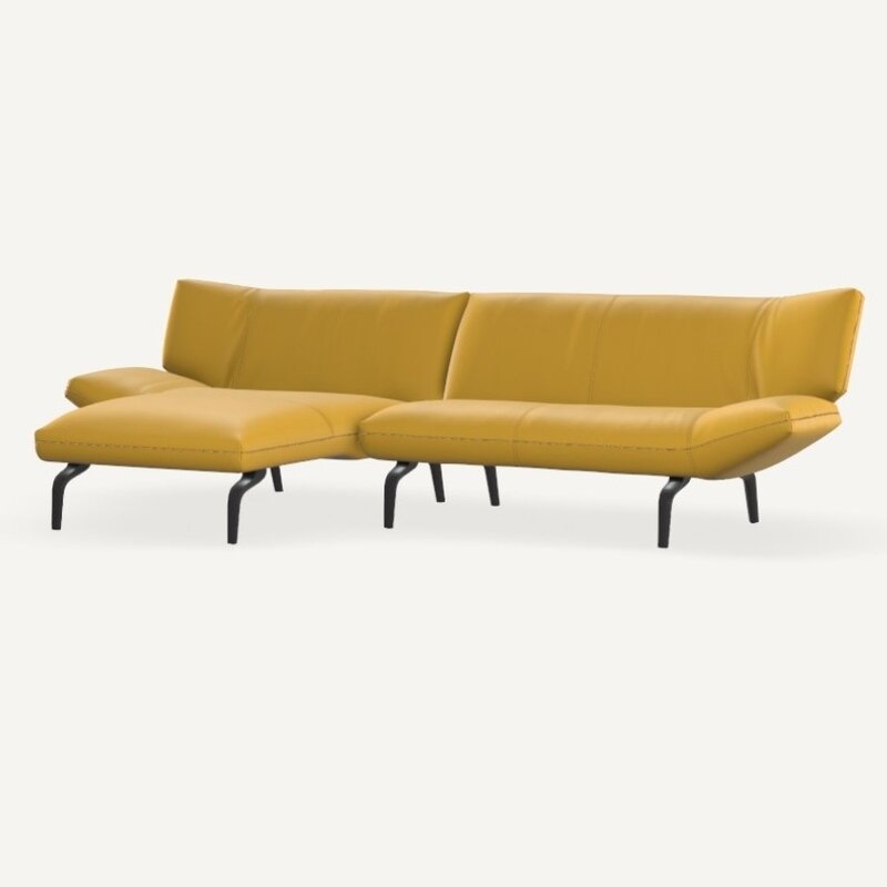Chaiselongue L Armlehne links & Sofa 2,5-sitzig Armlehne rechts